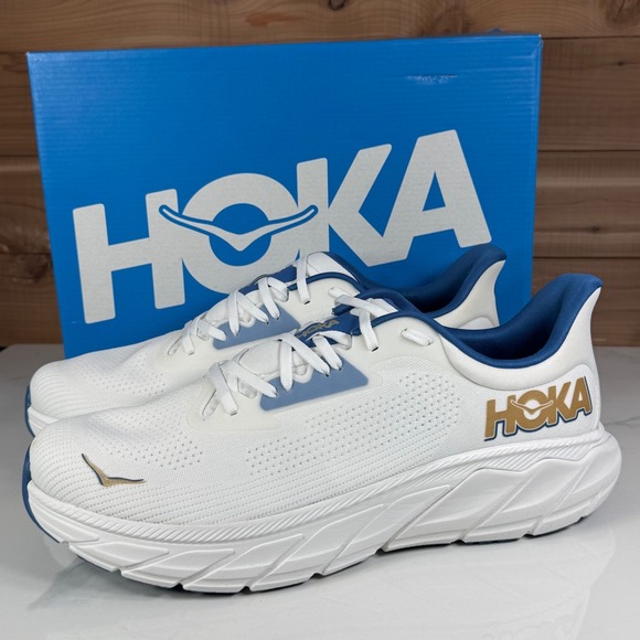 Hoka One One Arahi 7 Mens Running Shoes Frost Gold 1147850 FTG Size 13D